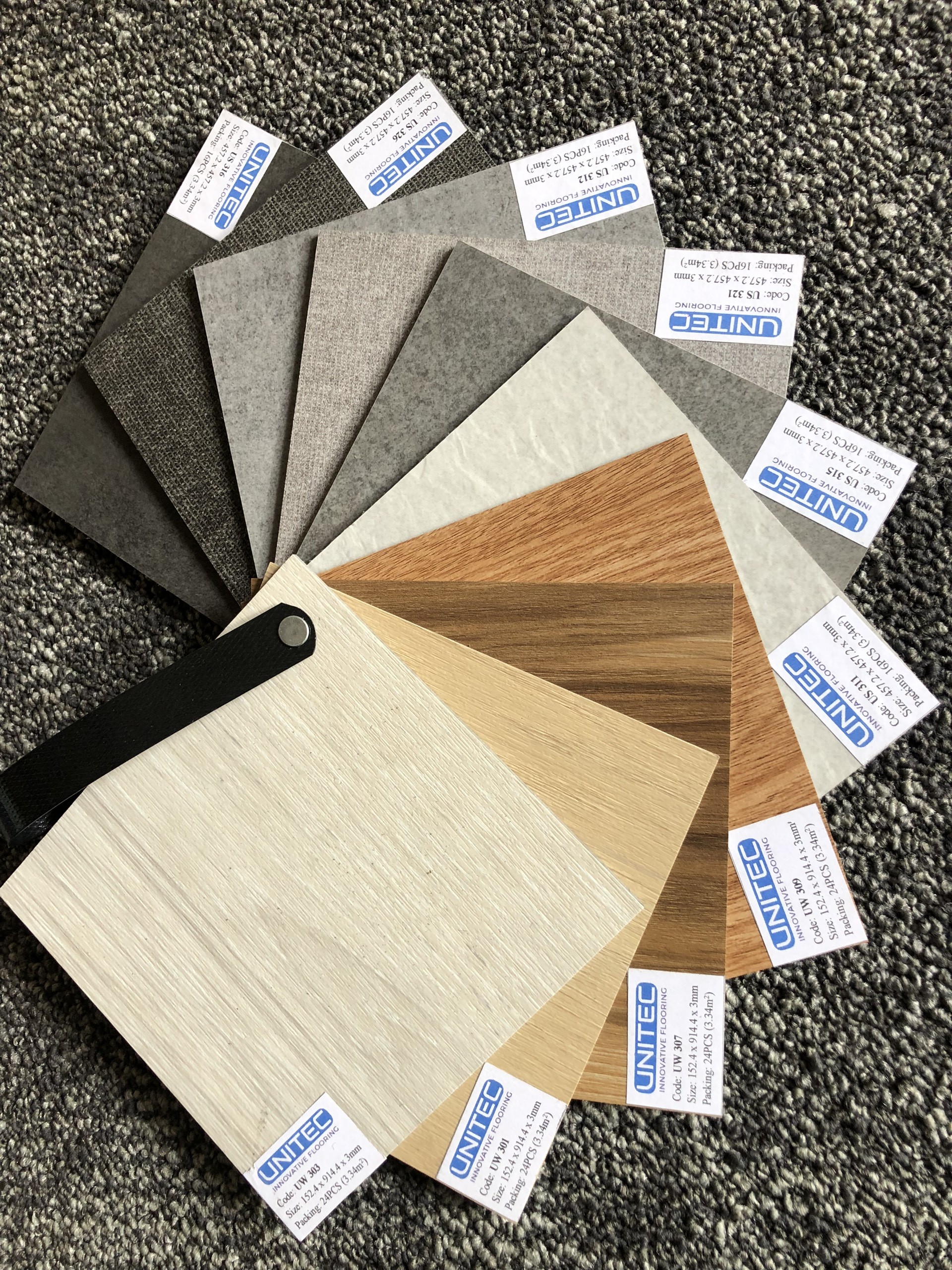 sàn nhựa giả gỗ unitec floor